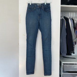 Levi's 721 High Rise Skinny Jeans